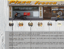 Tablet Screenshot of pizza-fresca.com